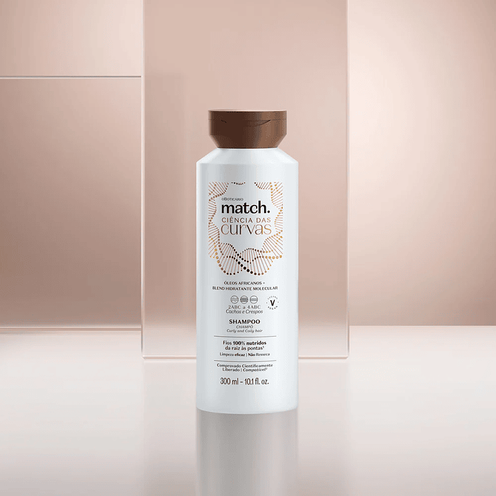 Shampoo Match Ciência das Curvas, 300ml 4