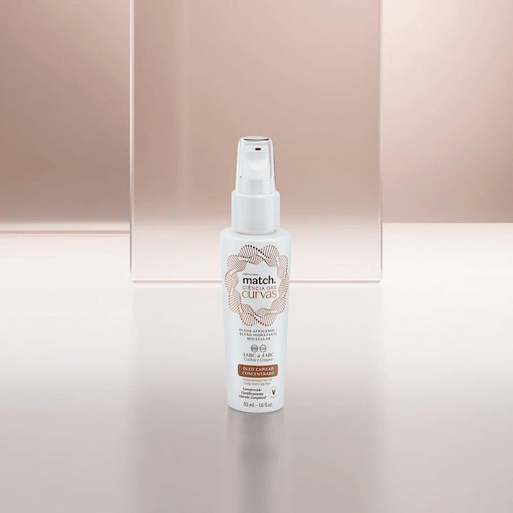 Óleo Capilar Multibenefícios Match Ciência das Curvas, 50ml 2