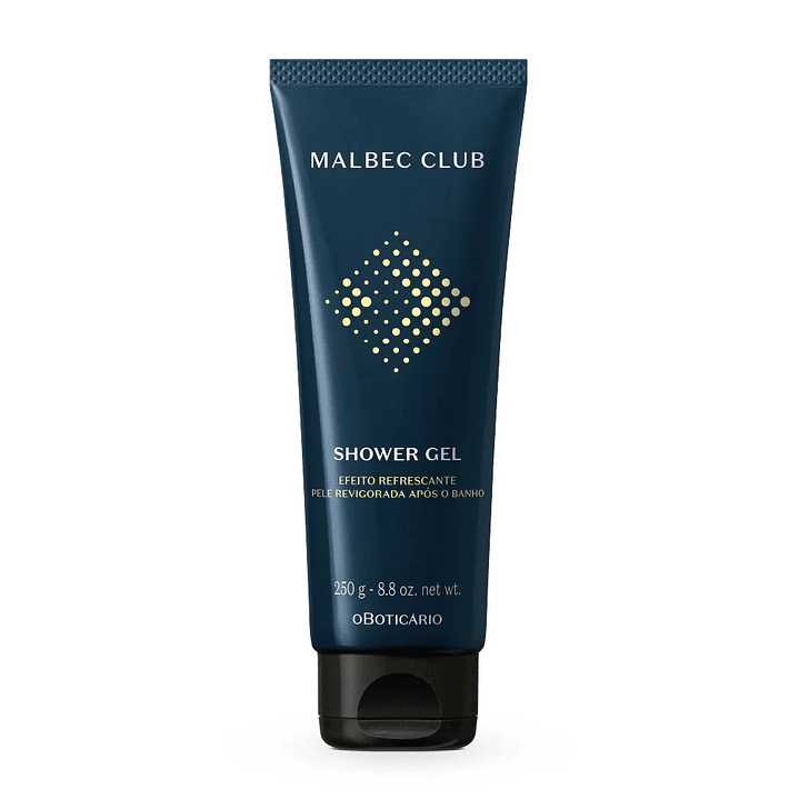 Gel de Banho Cabelo e Corpo Malbec Club, 250g 1