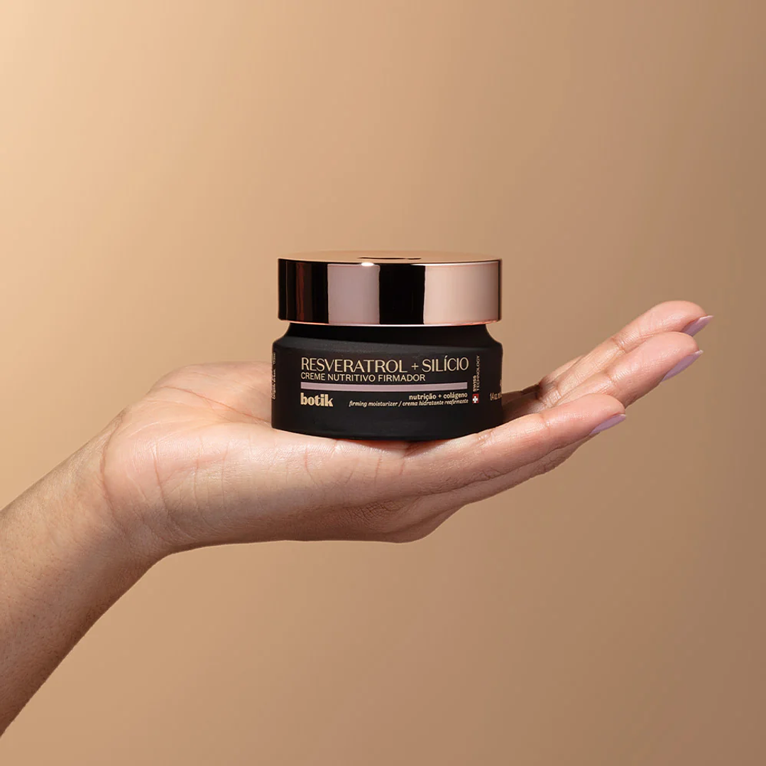 Creme Nutritivo Firmador Botik Resveratrol + Silício, 40g 2