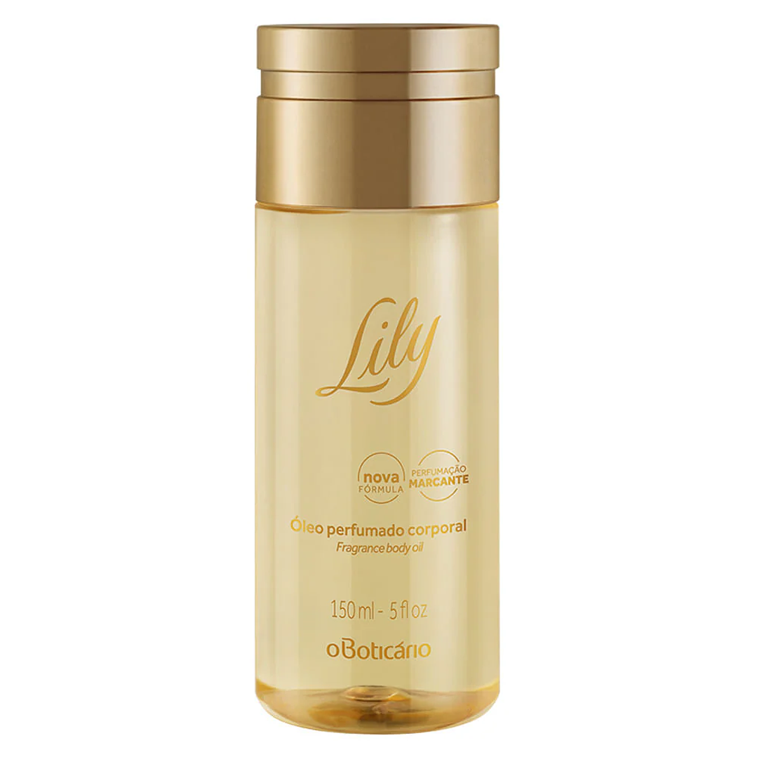 Óleo Perfumado Corporal Lily, 150ml 1