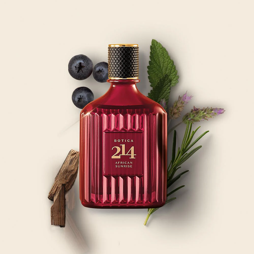 Botica 214 African Sunrise Fougére Amadeirado Eau De Parfum, 90ml 2