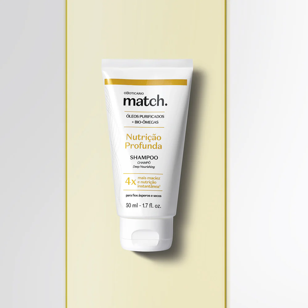 Match Shampoo Nutrição Profunda, 50ml 2