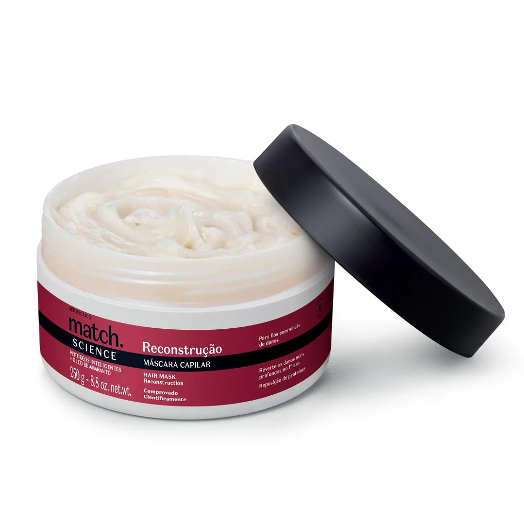 Máscara Capilar Match Science Reconstrução, 250g 3