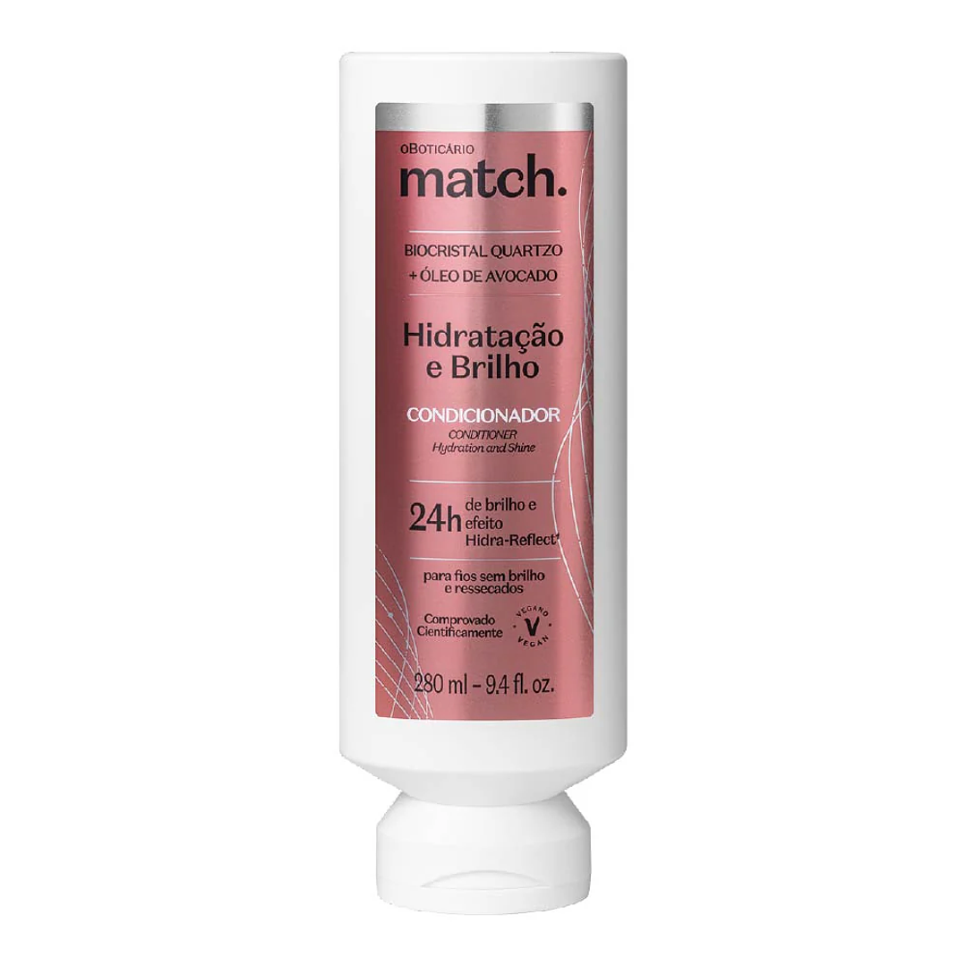 Condicionador Match Hidratação e Brilho 280ml 1