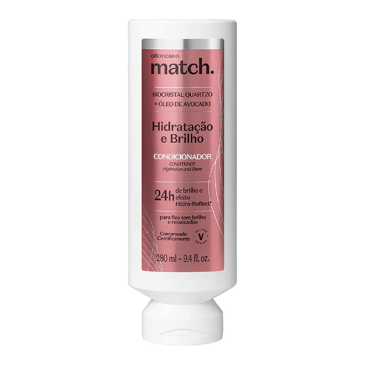 Condicionador Match Hidratação e Brilho 280ml 1
