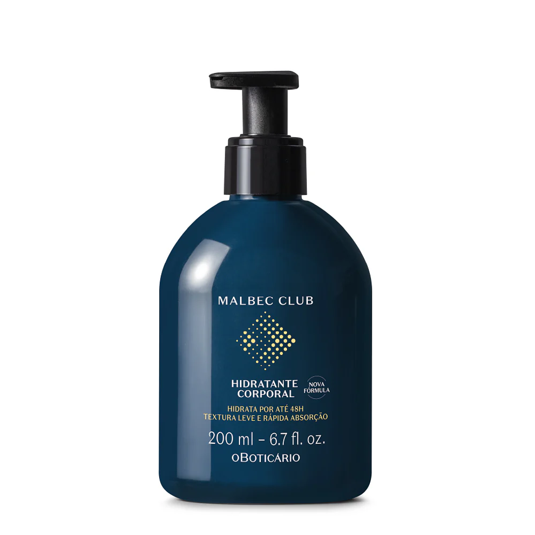 Loção Hidratante Corporal Malbec, 200ml 1