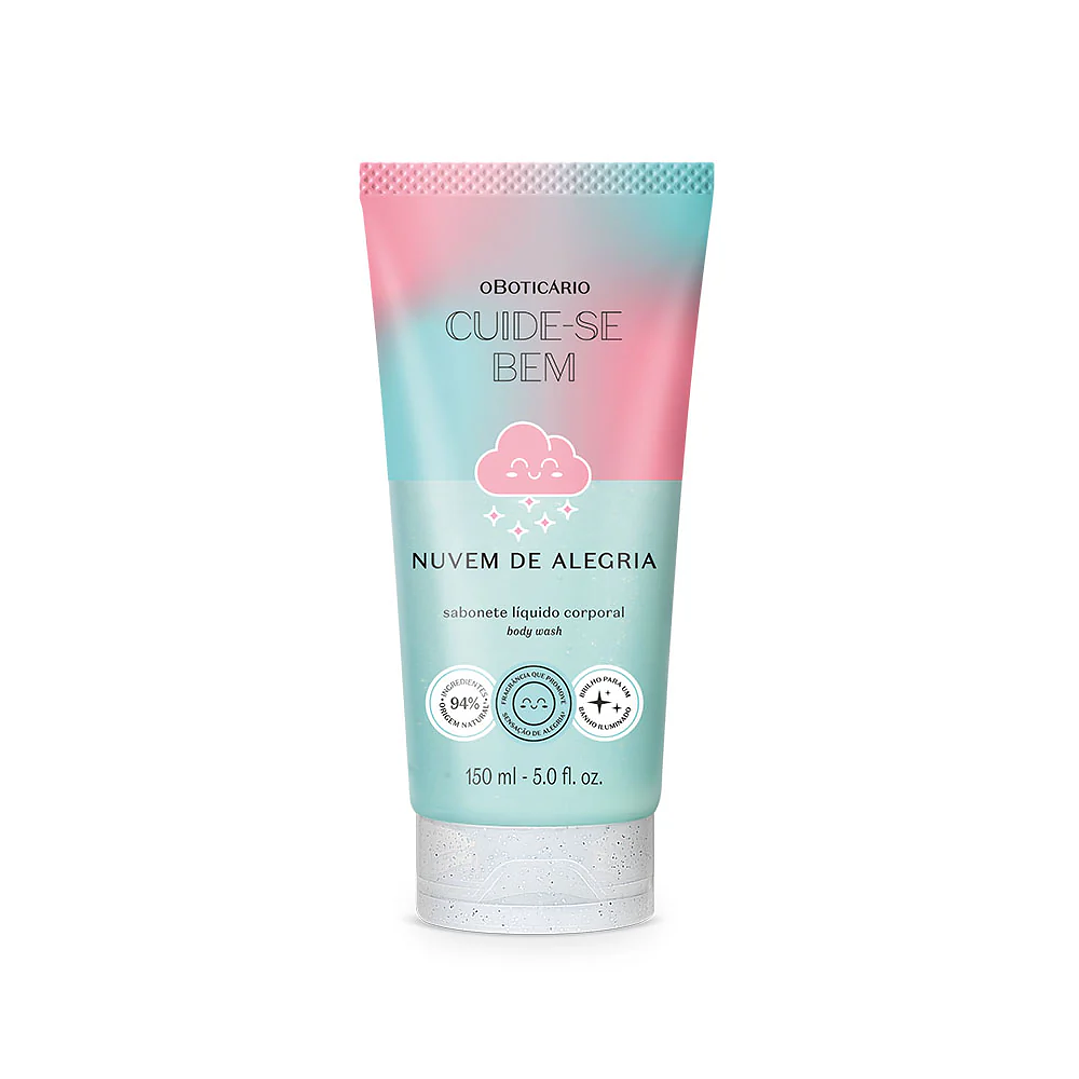Cuide-se Bem Nuvem de Alegria Sabonete Líquido Corporal, 150ml 1