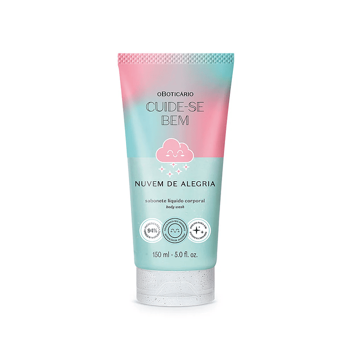 Cuide-se Bem Nuvem de Alegria Sabonete Líquido Corporal, 150ml 1