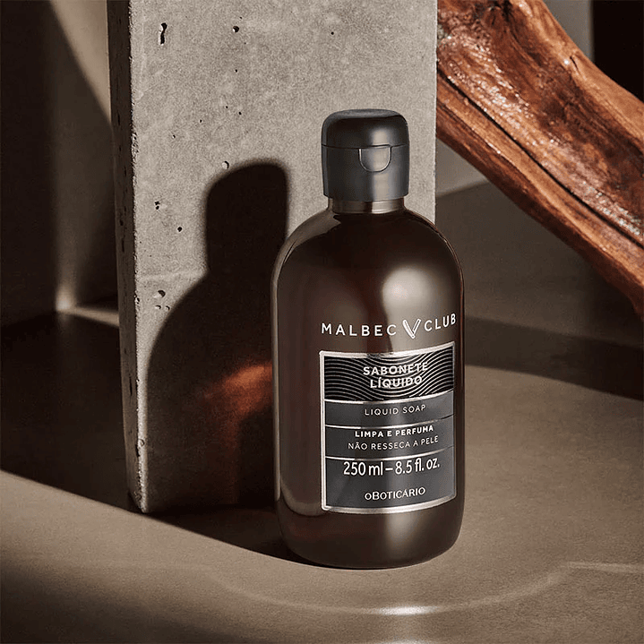 Sabonete Líquido Malbec Club 250ml 3