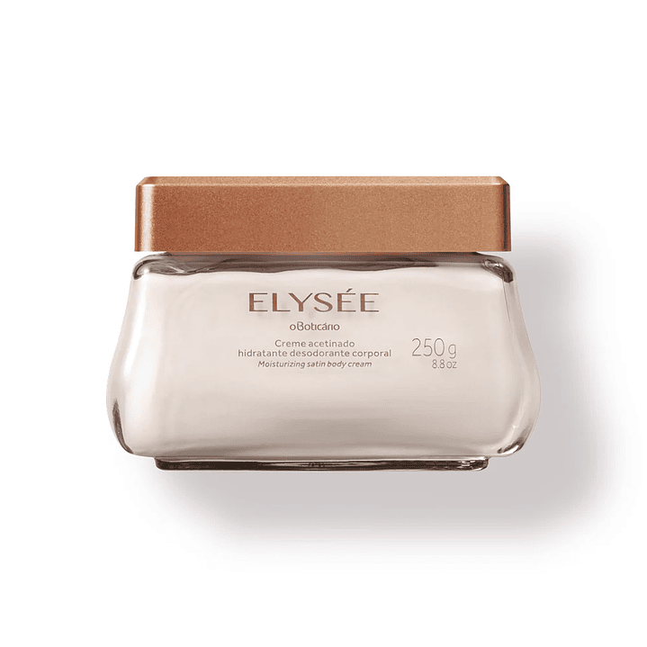 Creme Hidratante Acetinado Elysée, 250gr 1