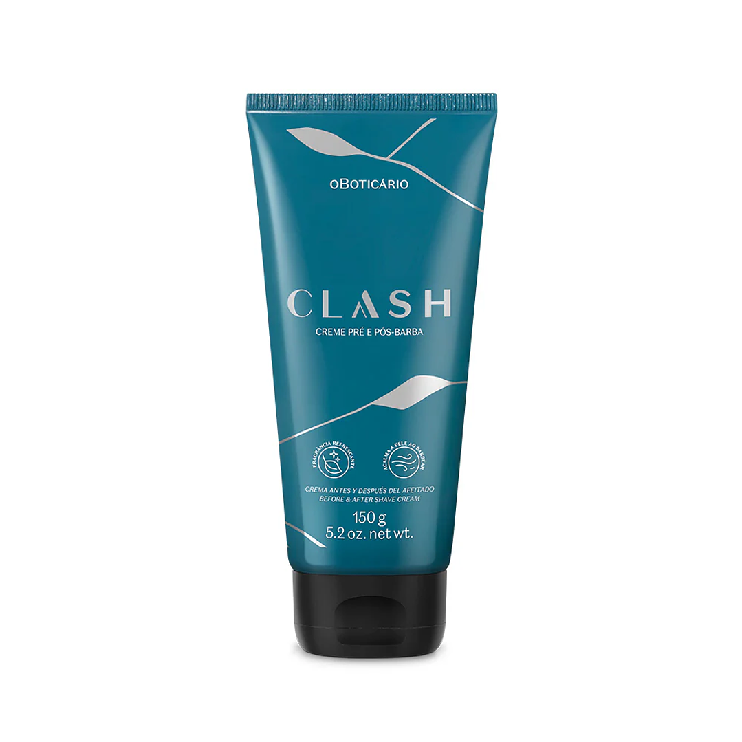 Clash Gel Creme Pré/Pós Barba 150g 1