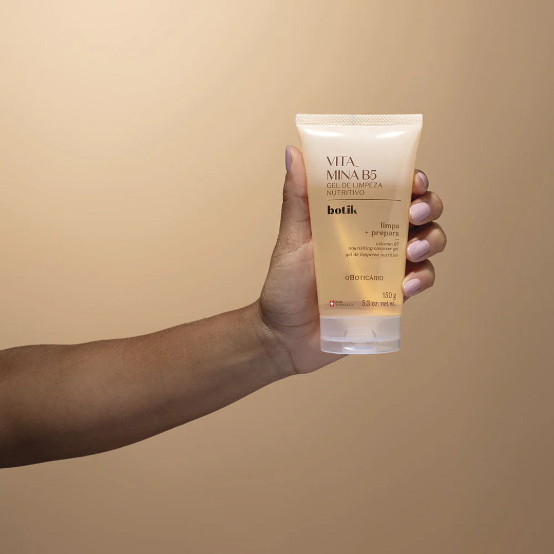 Gel de Limpeza Facial Nutritivo Vitamina B5 Botik, 150g 2