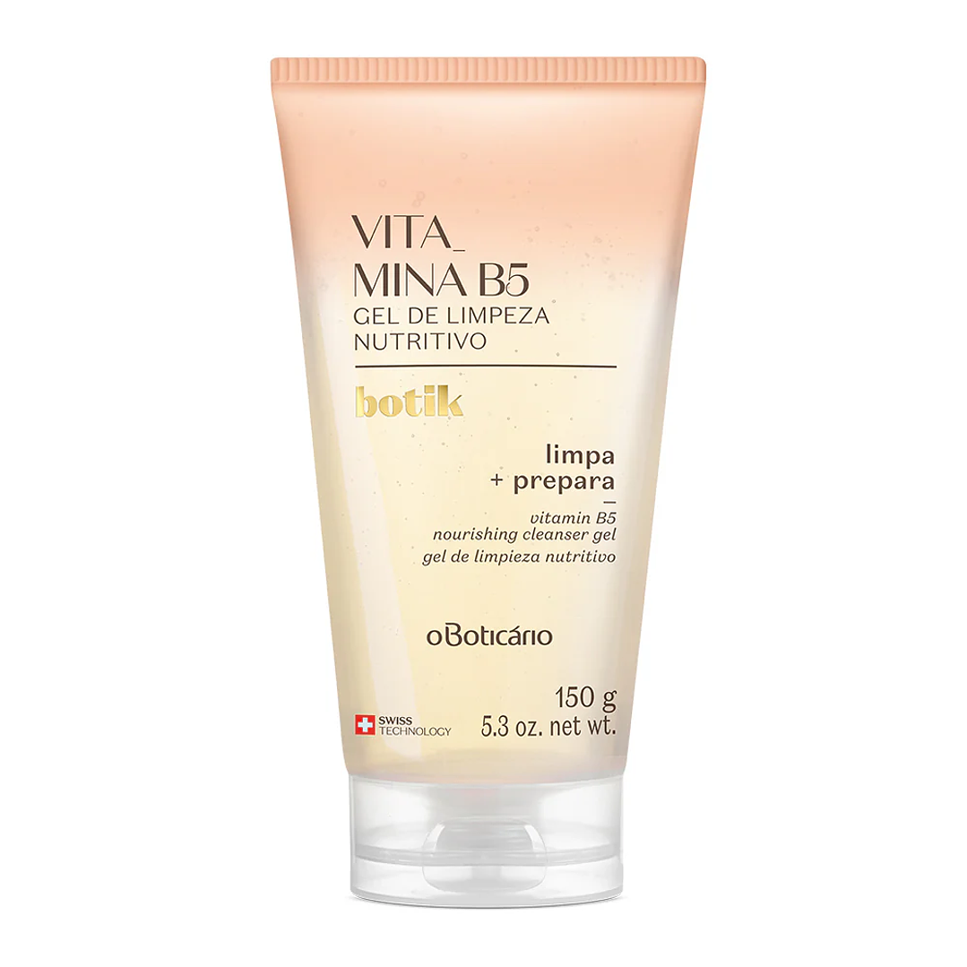 Gel de Limpeza Facial Nutritivo Vitamina B5 Botik, 150g 1