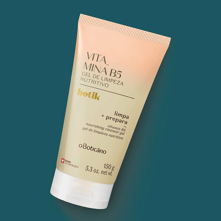 Gel de Limpeza Facial Nutritivo Vitamina B5 Botik, 150g 3