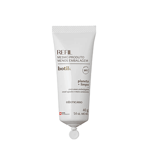 Refil Gel Creme Facial Ácido Hialurónico Botik, 40g