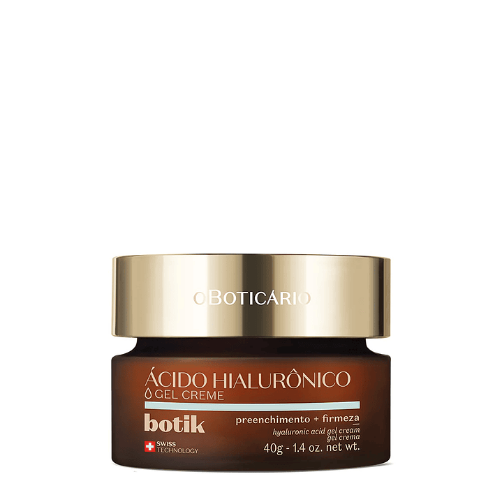 Gel Creme Facial Ácido Hialurónico Botik, 40g 1