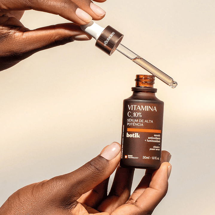 Botik Vitamina C 10% Sérum de Alta Potência, 30ml 2