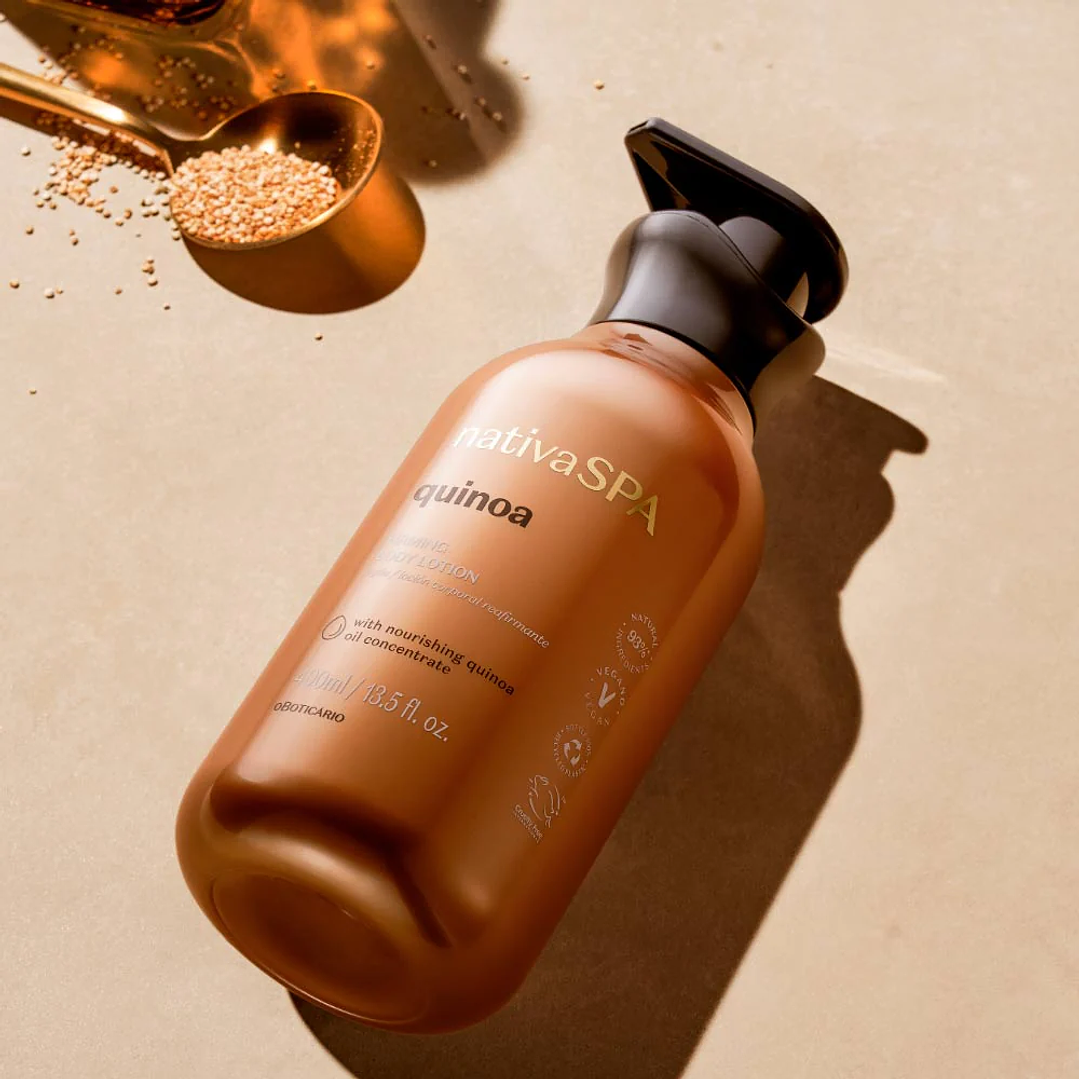 Loção Hidratante Corporal Nativa Spa Quinoa, 400ml 6