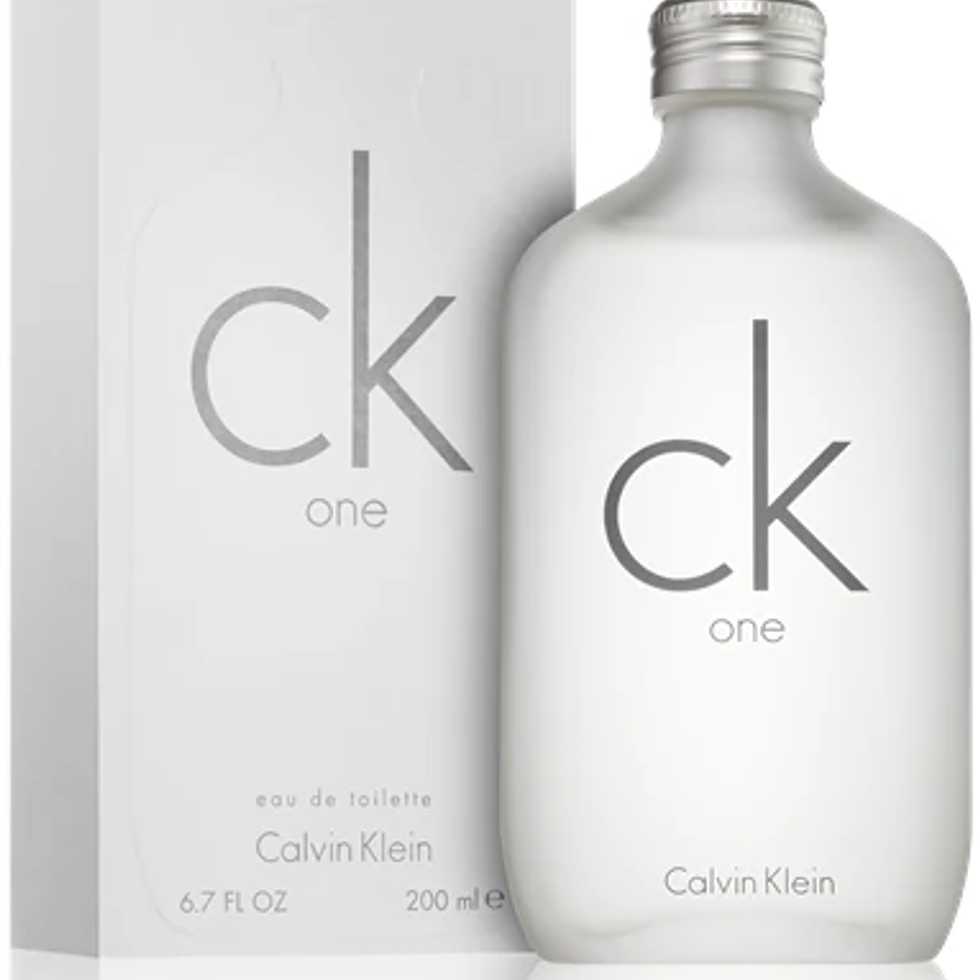 Calvin Klein CK One Eau De Toilette Unisex Spray 200ml 1