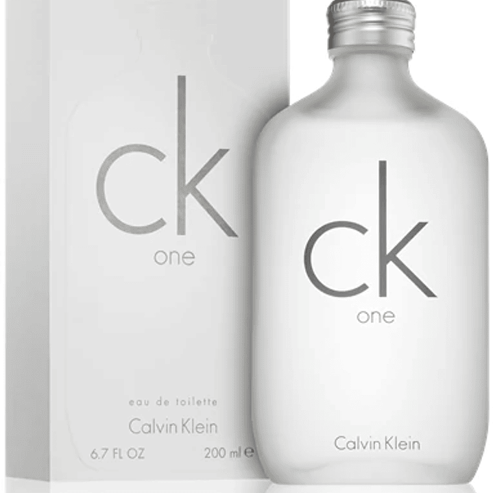 Calvin Klein CK One Eau De Toilette Unisex Spray 200ml 1