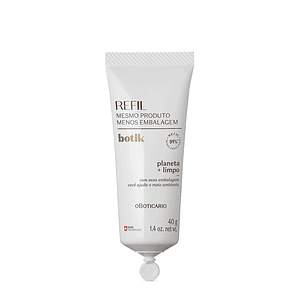 Refil Máscara Facial Reset Noturno Ácido Glicólico Botik, 40g