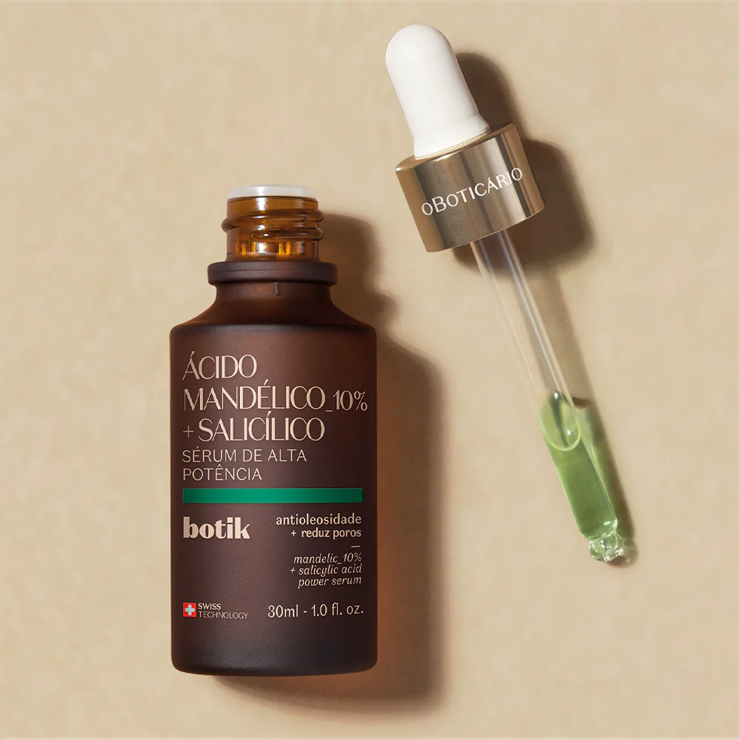 Sérum de Alta Potência Botik Ácido Mandélico e Salicílico, 30ml 2