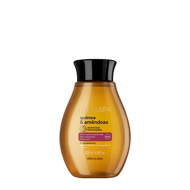 Óleo Hidratante Nativa Spa Amêndoas & Quinoa, 200ml 1