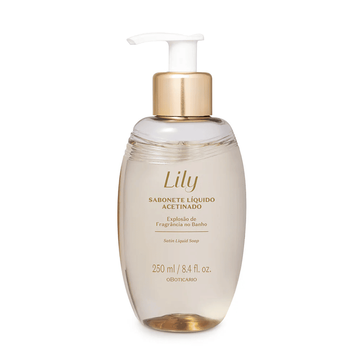 Sabonete Líquido Acetinado Lily, 250ml 1