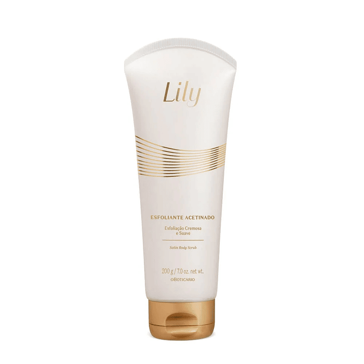 Esfoliante Hidratante Acetinado Lily, 200g 1
