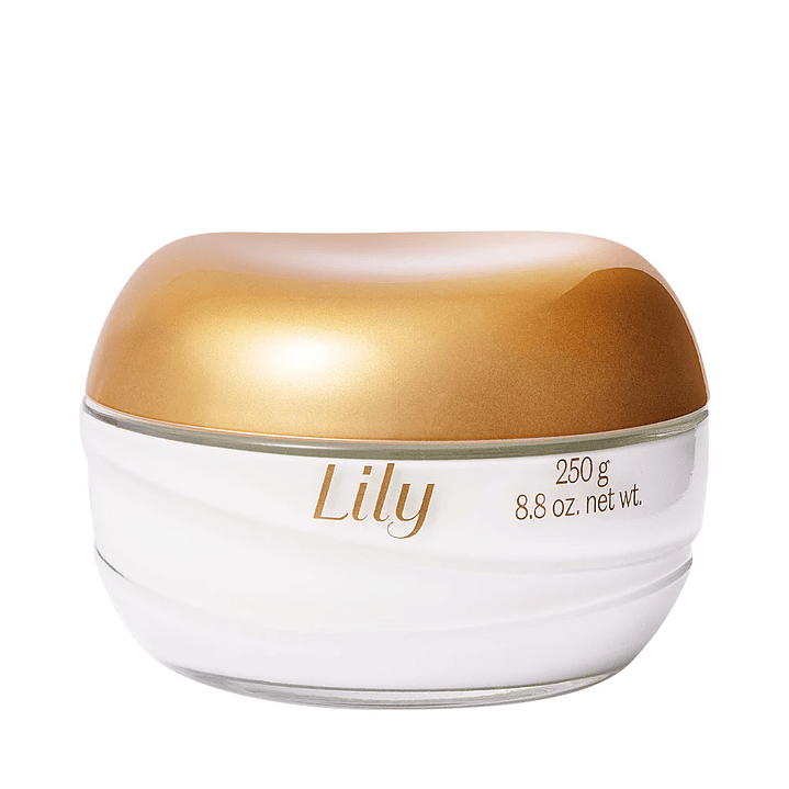Creme Hidratante Acetinado Lily, 250g 1