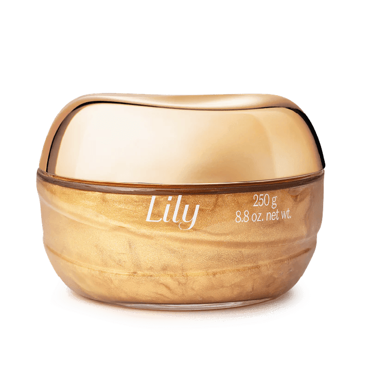 Gel Iluminador e Hidratante Corporal Lily Glow, 250g 1