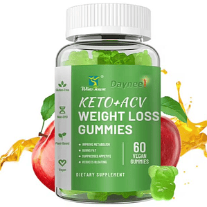 GOMAS DE EMAGRECIMENTO KETO + ACV 60UN