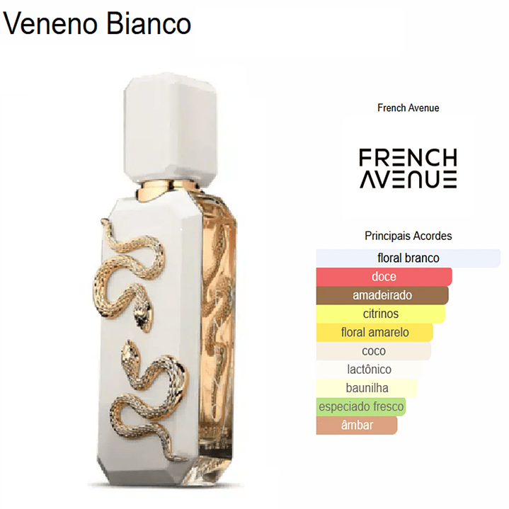 Veneno Bianco French Avenue  EDP 100ml, Women 2