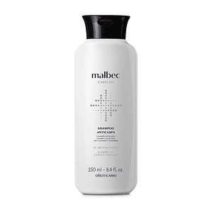 Shampoo Anticaspa Malbec Club, 250ml