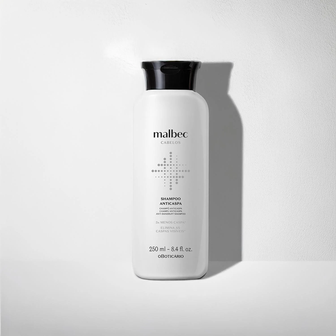 Shampoo Anticaspa Malbec Club, 250ml 2