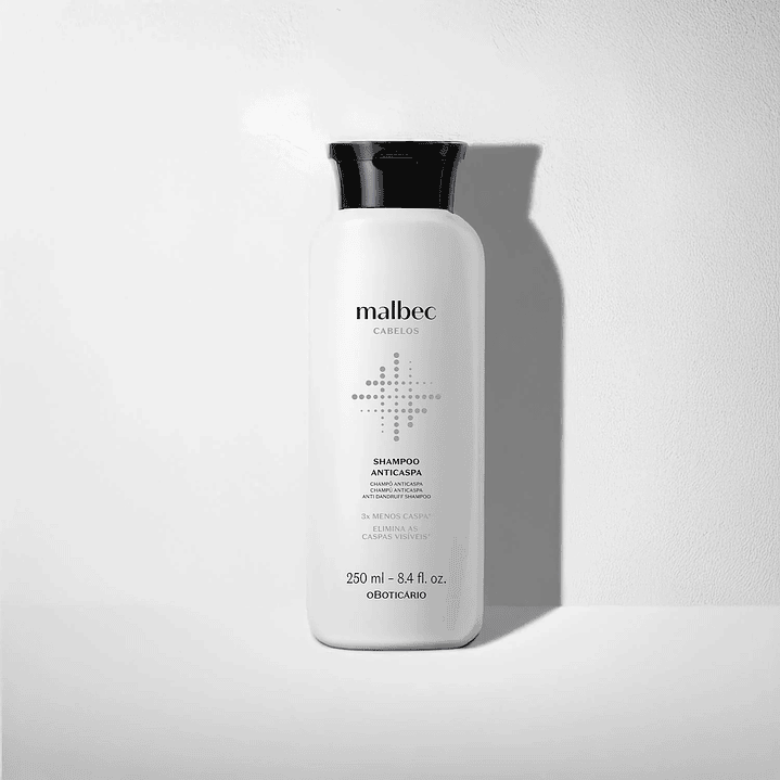 Shampoo Anticaspa Malbec Club, 250ml 2