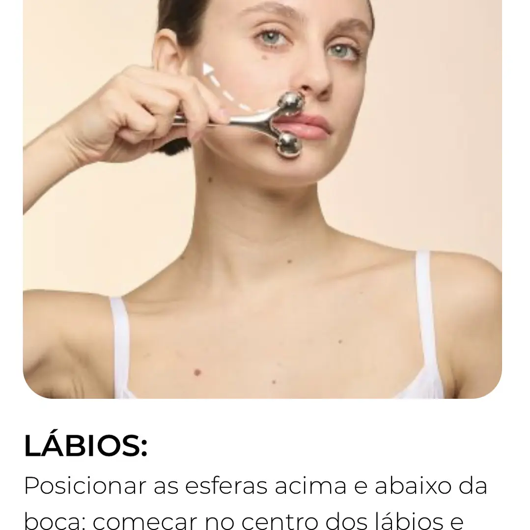 Rolo Facial 3d Profissional Para Lifting Instantâneo Anti Rugas 9