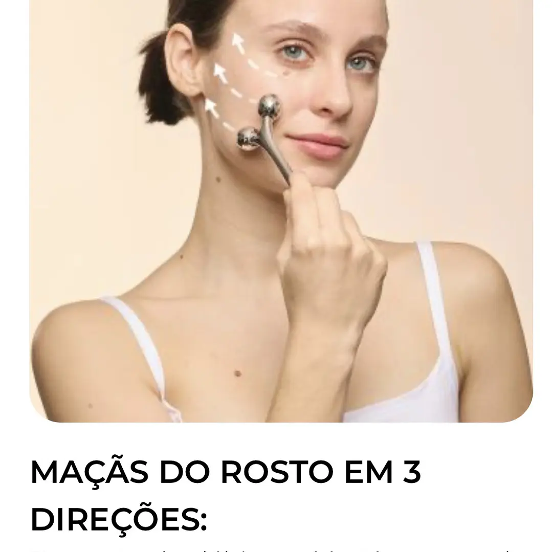 Rolo Facial 3d Profissional Para Lifting Instantâneo Anti Rugas 13