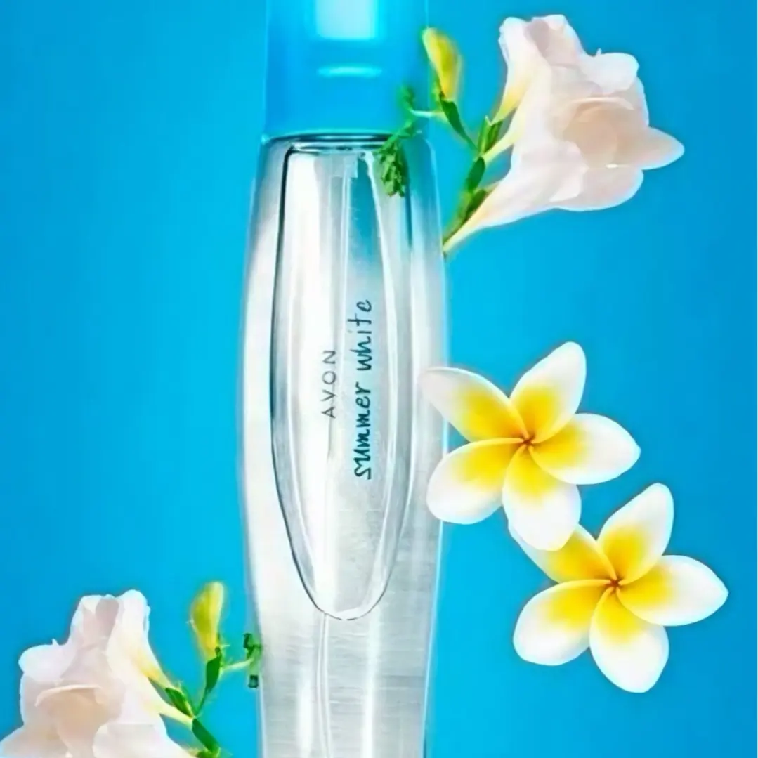 SUMMER WHITE EDT, AVON 50 ML 4