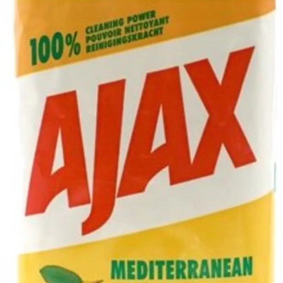 Ajax Mediterranean Lemon Universal Floor Cleaning Liquid 1l 1