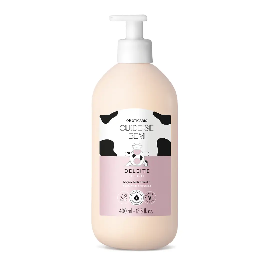 Loção Hidratante Corporal Cuide-se Bem Deleite, 400ml 1