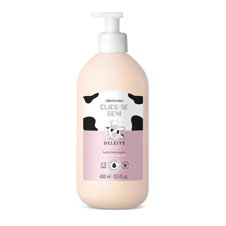 Loção Hidratante Corporal Cuide-se Bem Deleite, 400ml 1