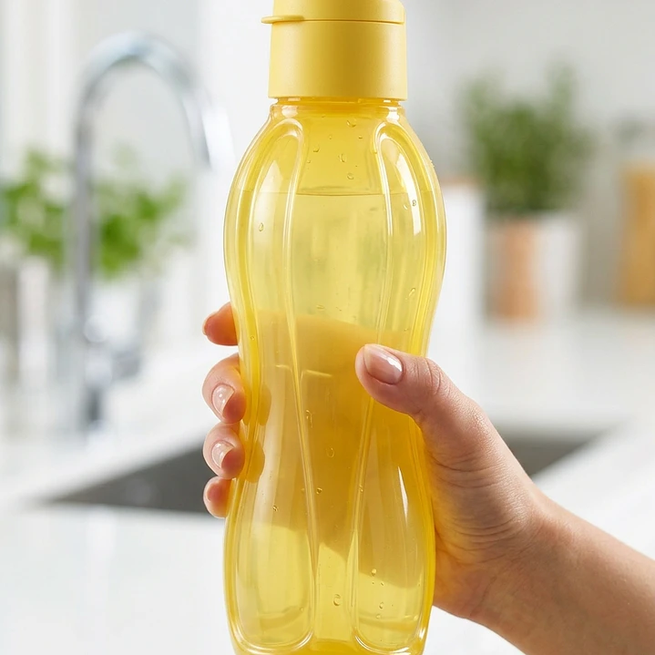 Eco Garrafa, TUPPERWARE, COR PESSEGO 1L 4