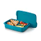 SNACK COM DIVISÓRIAS RETANGULAR 1L, AZUL, TUPPERWARE - Thumbnail 1