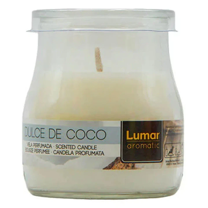 Vela Aromática Lumar Iogurte de Coco Doce 1
