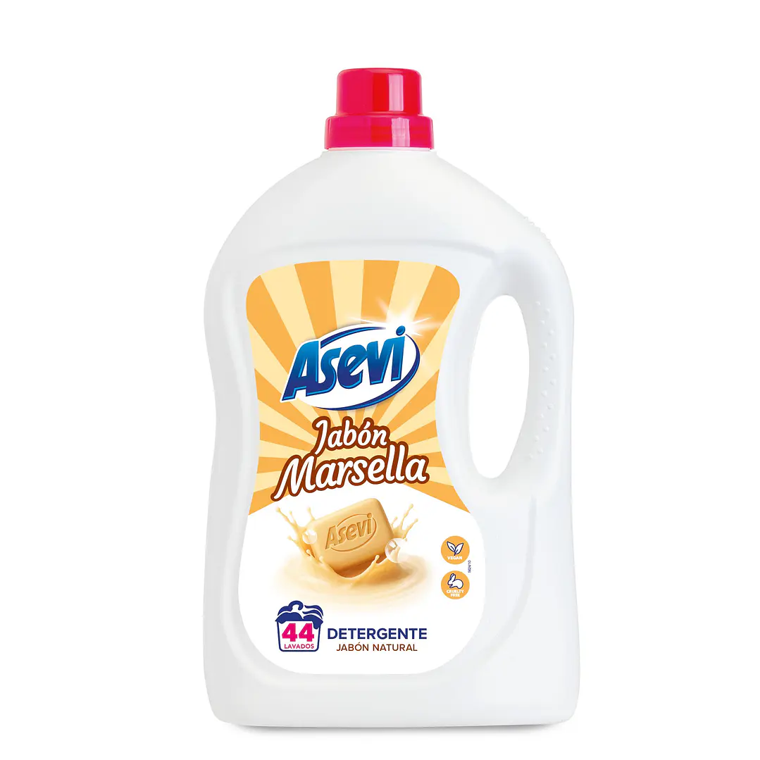 Asevi Detergente Marsella 40 doses 3L 1