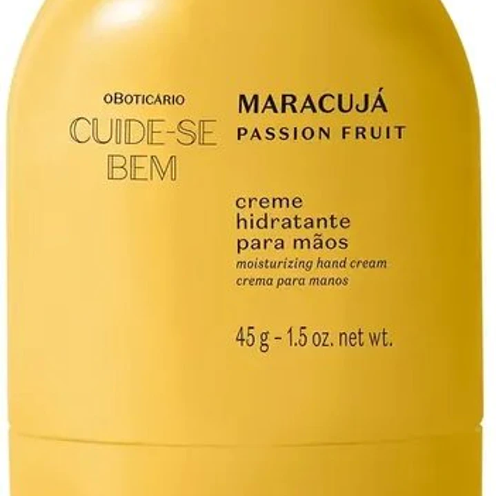 Cuide-se bem Maracujá creme para mãos 45g 1