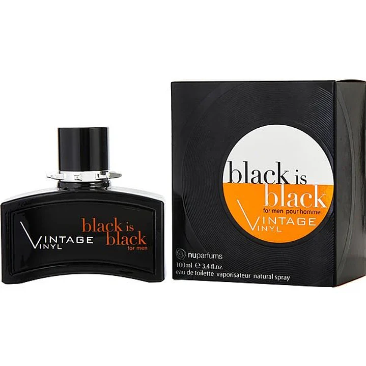 Black is Black for men Vintage vinyl 100ml 1