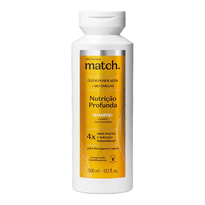 Match Shampoo Nutrição profunda 300ml
